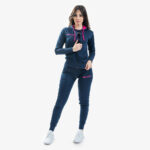 Trening dama Givova Lady, Bleumarin / Fuxia - imagine 2