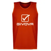 Vesta antrenament Givova Gara, Rosu / Alb