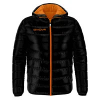 Geaca Givova Olanda, Negru / Portocaliu Fluo