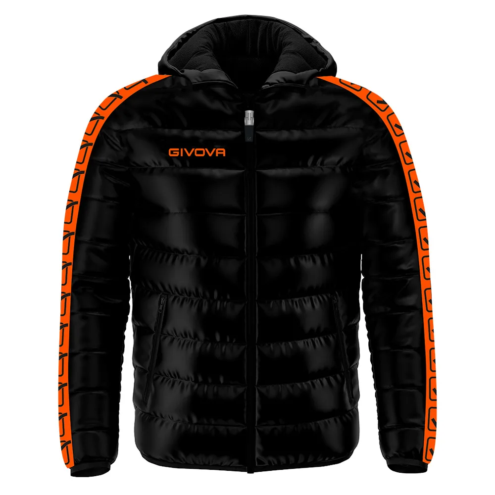 Geaca Givova Olanda Band, Portocaliu Fluo / Negru - imagine 1