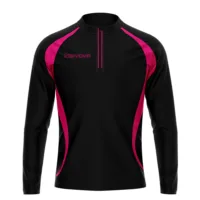 Bluza Givova Running, Negru / Fuxia