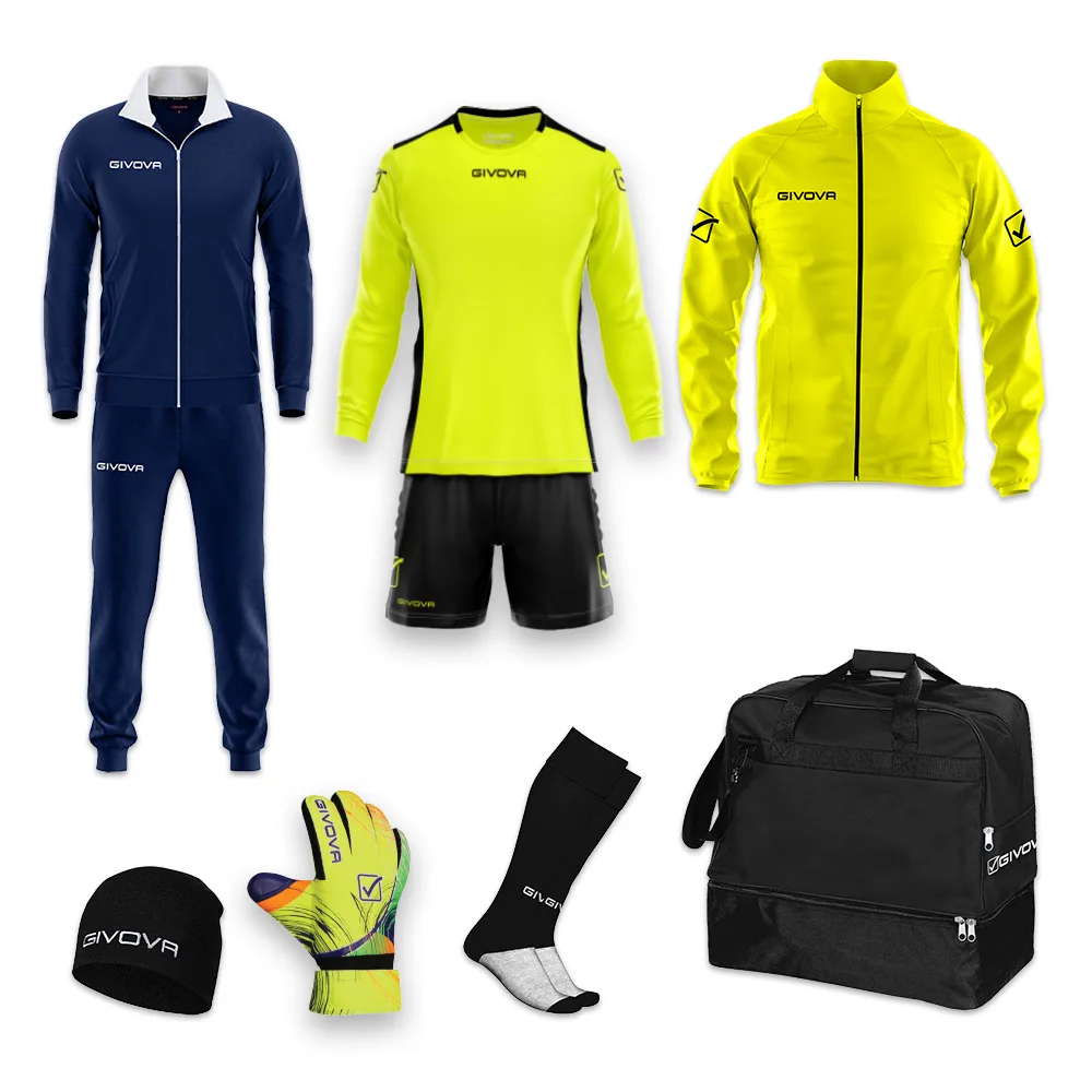 SET ECHIPAMENT SPORTIV 7 PIESE PORTAR GIVOVA TORINO - imagine 2