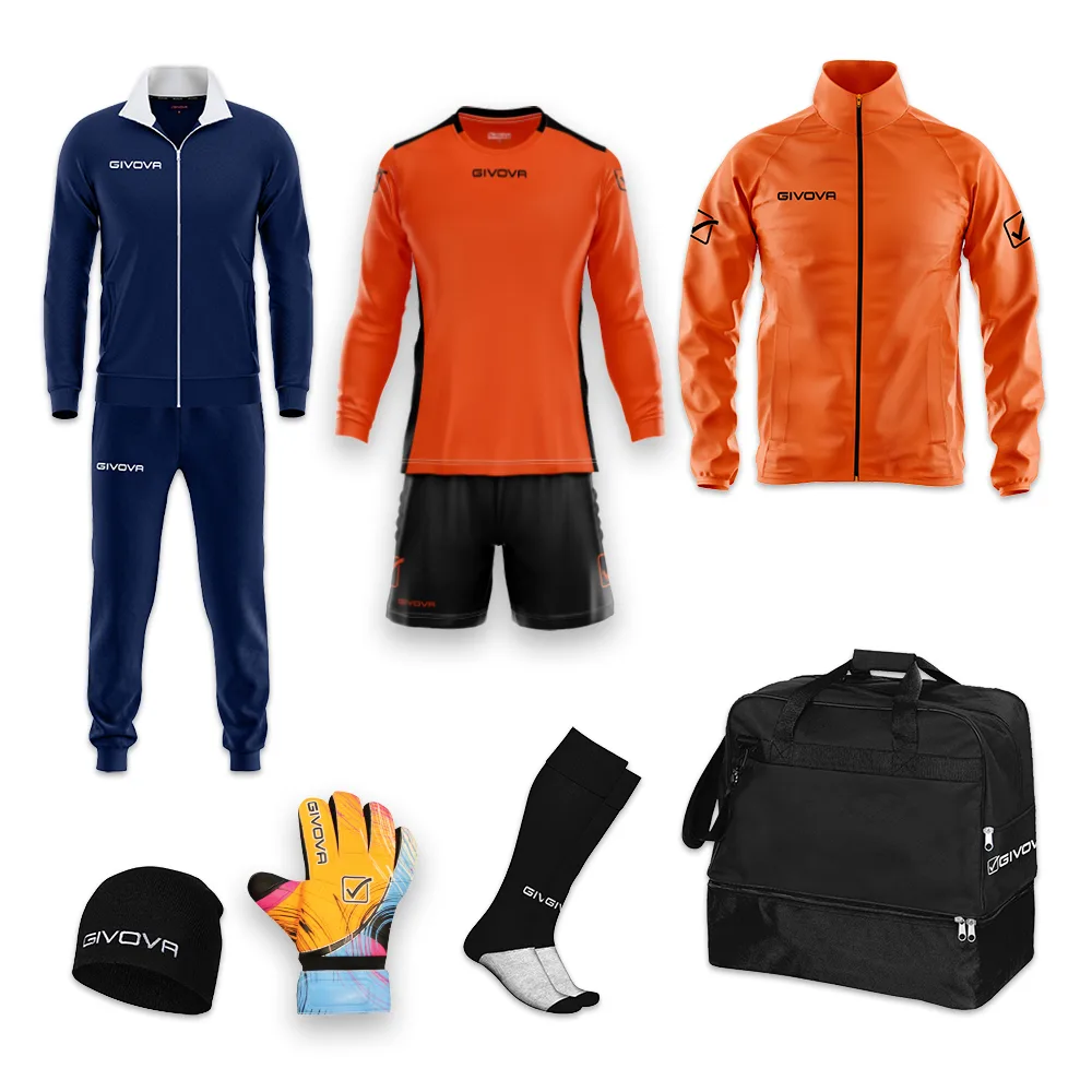 SET ECHIPAMENT SPORTIV 7 PIESE PORTAR GIVOVA TORINO - imagine 4