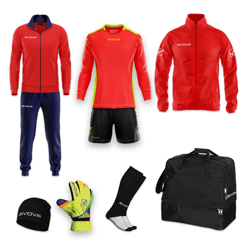 SET ECHIPAMENT SPORTIV 7 PIESE PORTAR GIVOVA TORINO - imagine 5