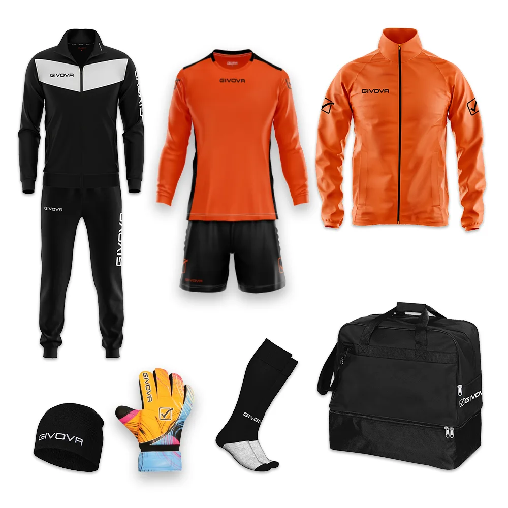 SET ECHIPAMENT SPORTIV 7 PIESE PORTAR GIVOVA VISA - imagine 5