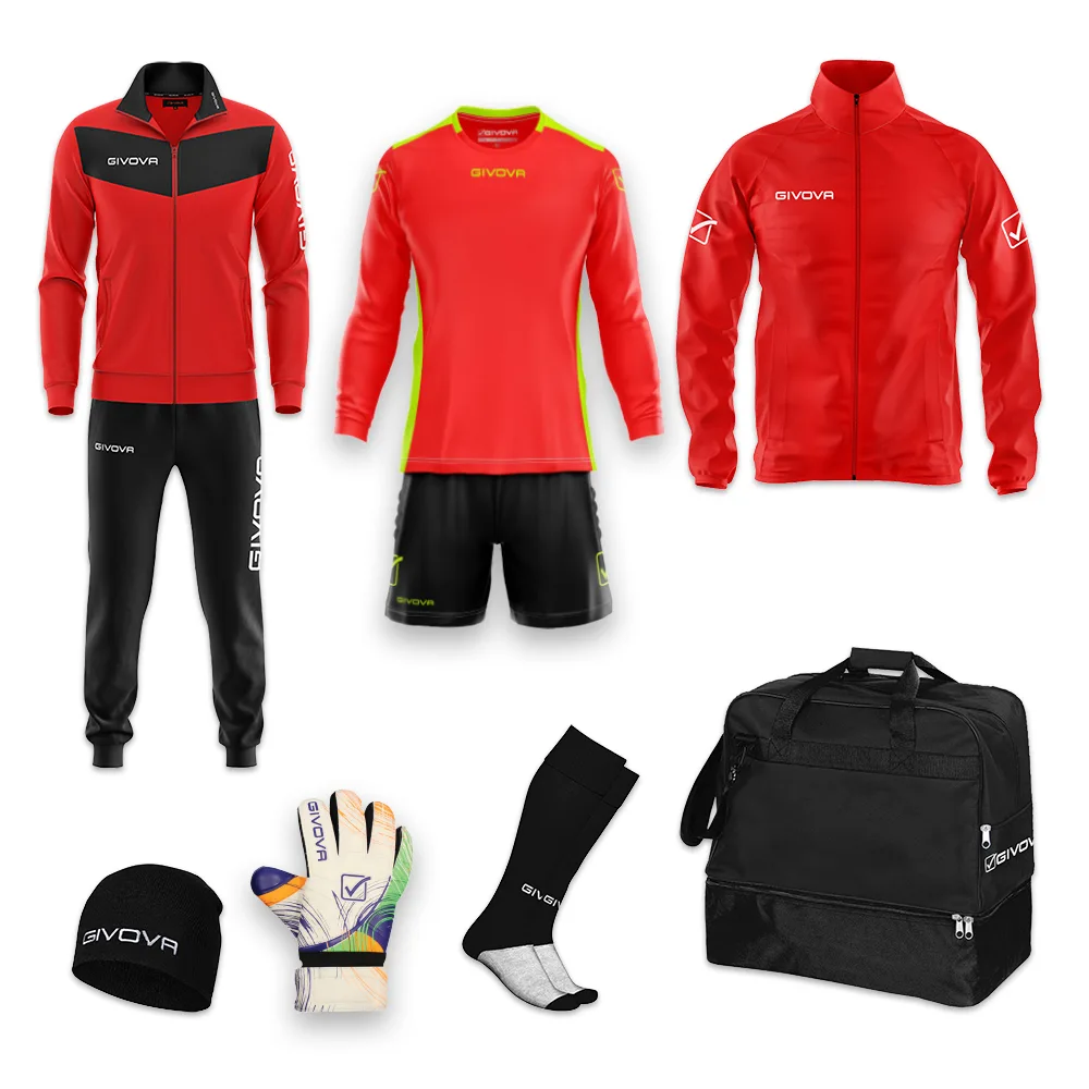 SET ECHIPAMENT SPORTIV 7 PIESE PORTAR GIVOVA VISA - imagine 6