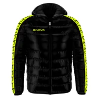 Geaca Givova Olanda Band, Galben Fluo / Negru