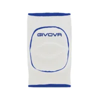 Genunchiera Givova Light, Alb / Albastru Royal