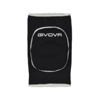 Genunchiera Givova Light, Negru / Alb