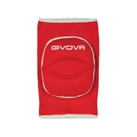 Genunchiera Givova Light, Rosu / Alb