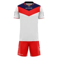 Kit echipament sportiv Givova Campo - Rosu/Alb