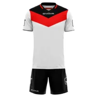 Kit echipament sportiv Givova Campo - Rosu/Negru