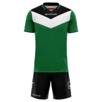 Kit echipament sportiv Givova Campo - Verde/Negru