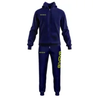 Trening Givova King, Bleumarin / Galben Fluo