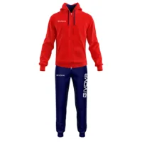 Trening Givova King, Rosu / Bleumarin