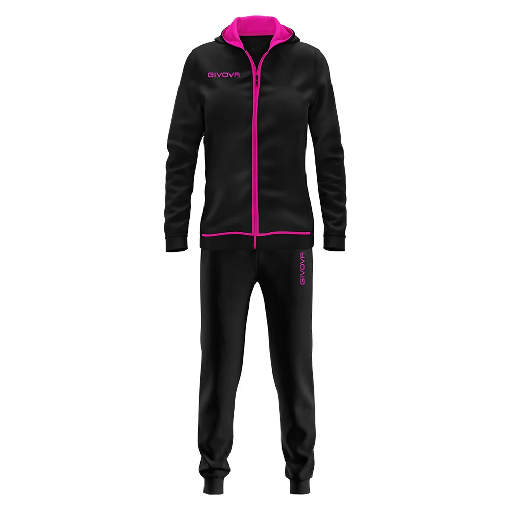 Trening dama Givova Star, Negru / Fuxia - imagine 1