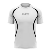 Tricou Givova Running, Alb / Negru