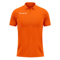 Tricou polo Givova Summer, Portocaliu
