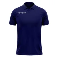 Tricou polo Givova Summer, Bleumarin