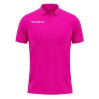 Tricou polo Givova Summer, Fuxia