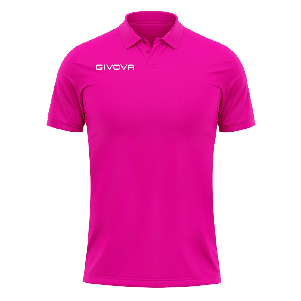 Tricou polo Givova Summer, Fuxia - imagine 1