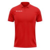 Tricou polo Givova Summer, Rosu