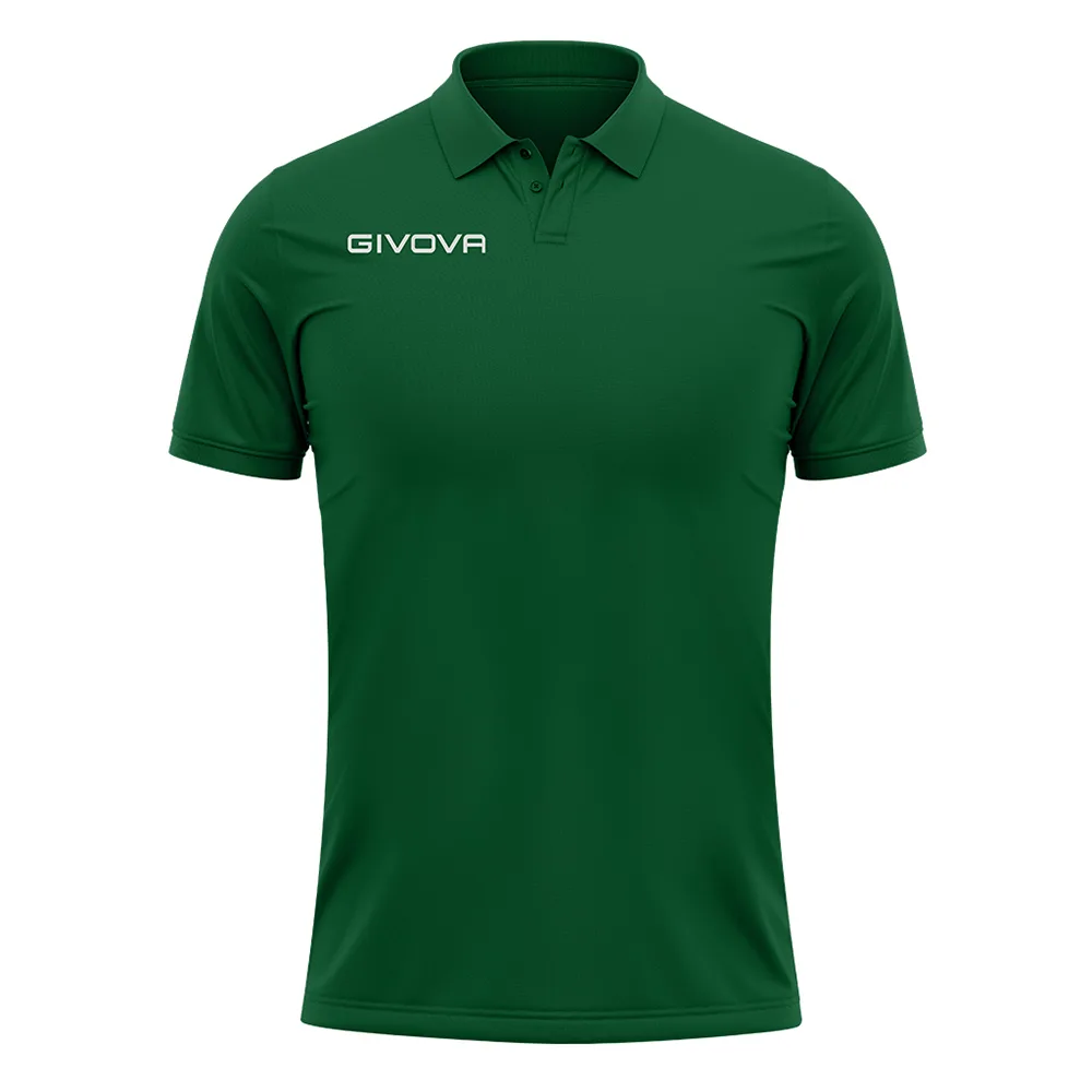 Tricou polo Givova Summer, Verde - imagine 1