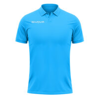 Tricou polo Givova Summer, Turcoaz