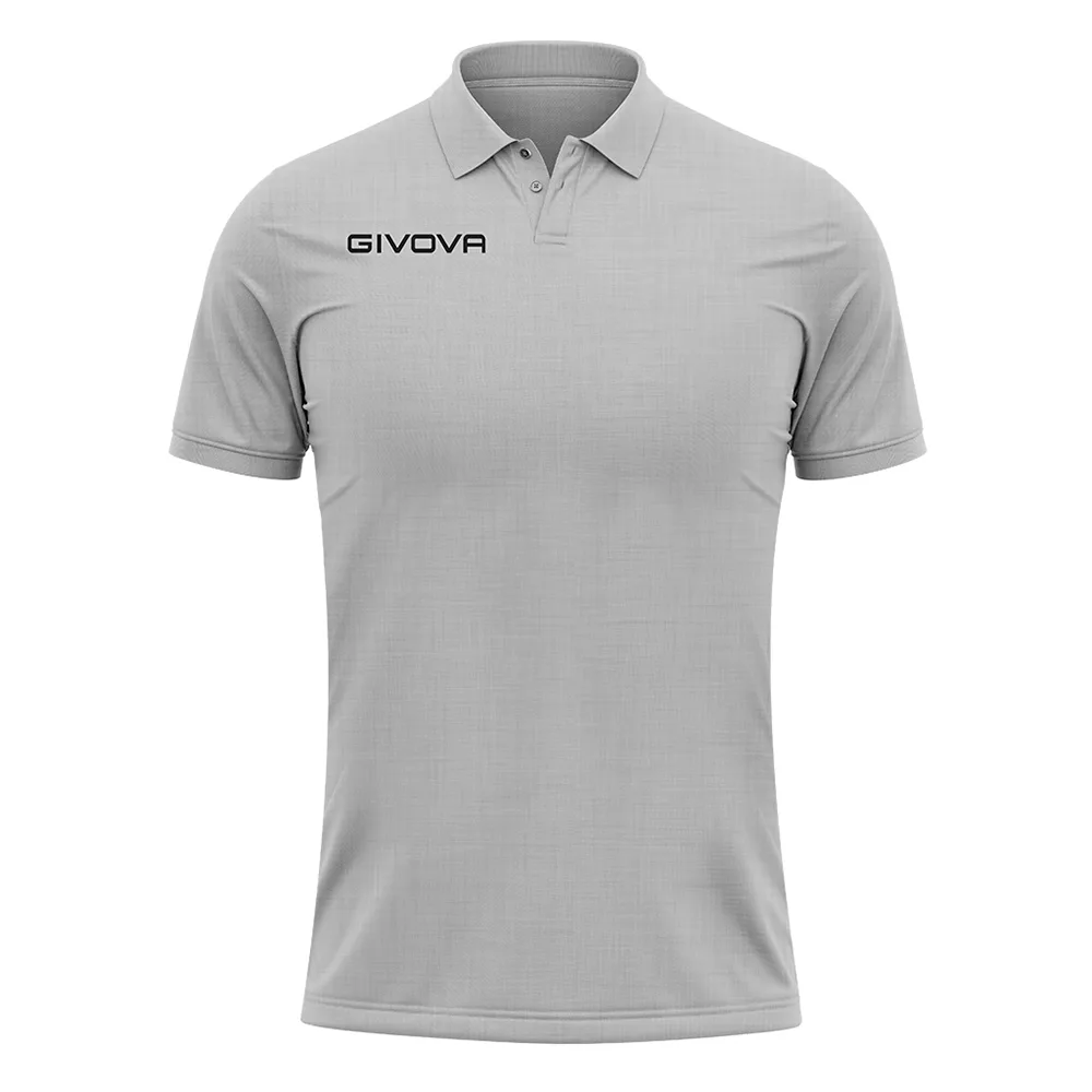 Tricou polo Givova Summer, Gri deschis - imagine 1