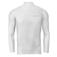 Bluza elastica Givova Corpus 3 Lupetto, Alb