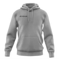 Hanorac Givova Felpa Cappuccio New, Gri