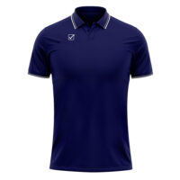 Tricou polo Givova Action, Bleumarin / Alb