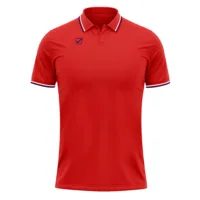 Tricou polo Givova Action, Rosu / Bleumarin