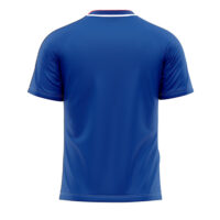 Tricou sport Givova Tratto, Albastru Royal / Alb - imagine 2