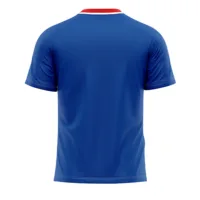 Tricou sport Givova Tratto, Albastru Royal / Rosu - imagine 2