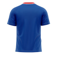 Tricou sport Givova Tratto, Albastru Royal / Rosu - imagine 2