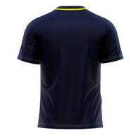 Tricou sport Givova Tratto, Bleumarin / Galben - imagine 2