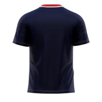 Tricou sport Givova Tratto, Bleumarin / Rosu - imagine 2