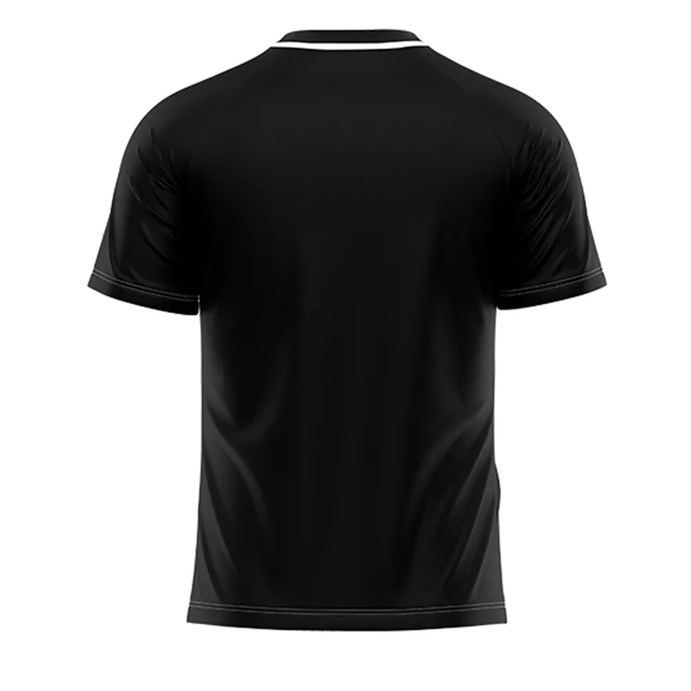 Tricou sport Givova Tratto, Negru / Alb - imagine 2