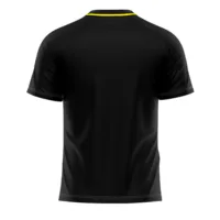Tricou sport Givova Tratto, Negru / Galben - imagine 2