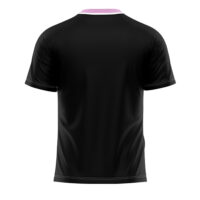 Tricou sport Givova Tratto, Roz / Negru - imagine 2