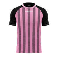 Tricou sport Givova Tratto, Roz / Negru
