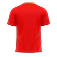 Tricou sport Givova Tratto, Rosu / Galben - imagine 2