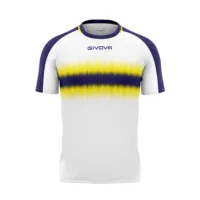 Tricou sport Givova Radio, Bleumarin / Galben