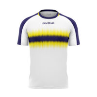 Tricou sport Givova Radio, Bleumarin / Galben