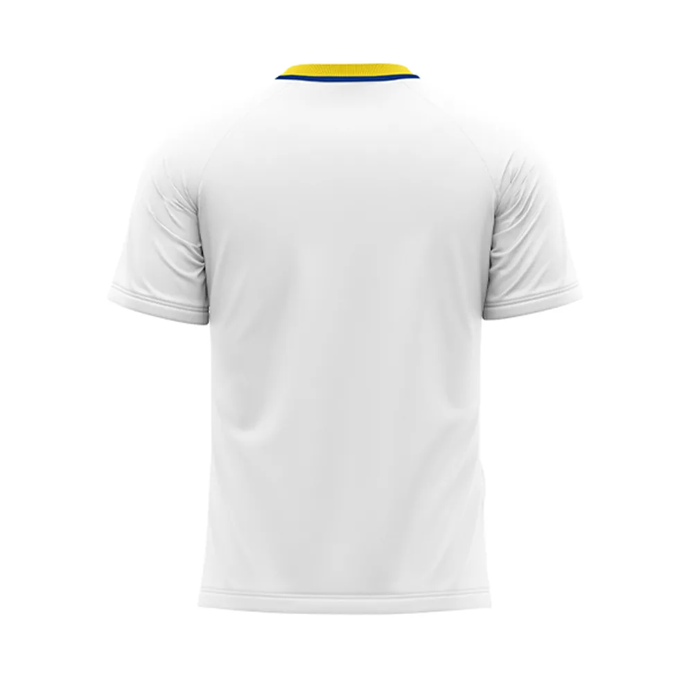 Tricou sport Givova Radio, Galben / Albastru Royal - imagine 2
