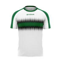 Tricou sport Givova Radio, Verde / Negru
