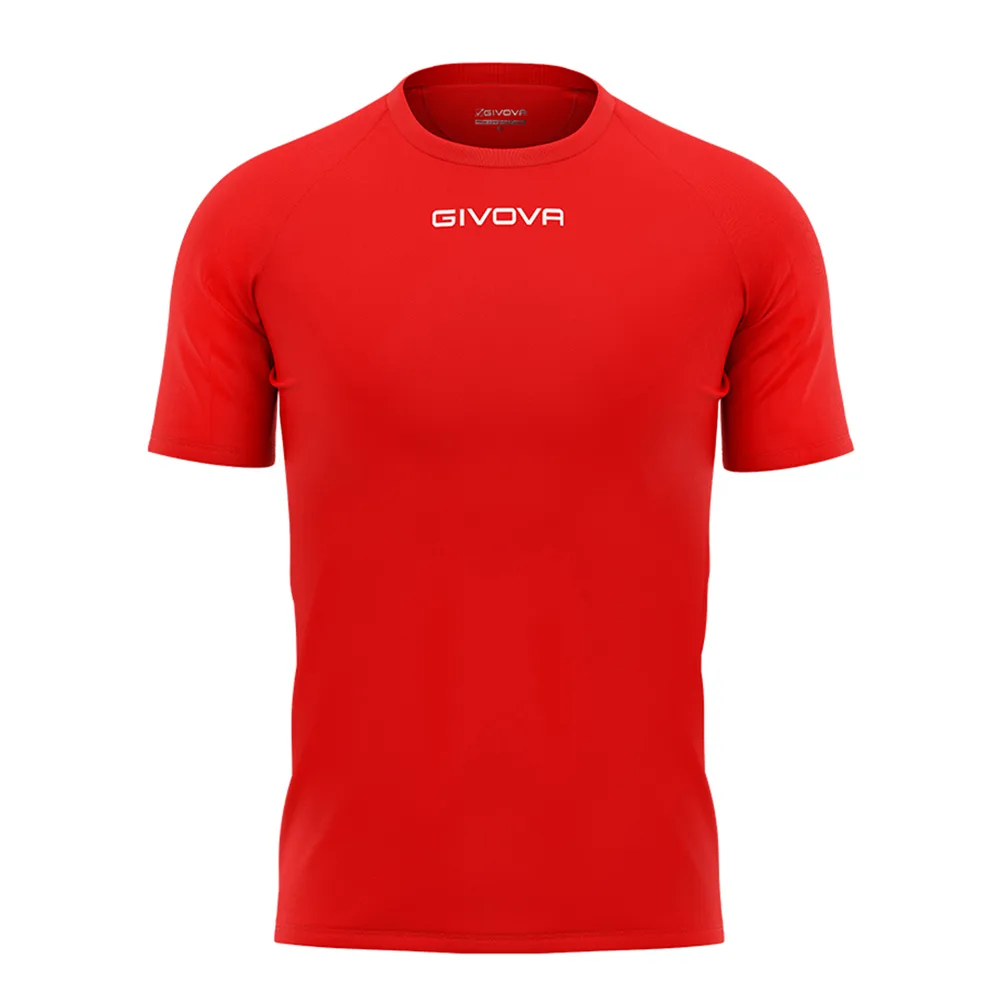 Tricou sport Givova Capo, Rosu - imagine 1
