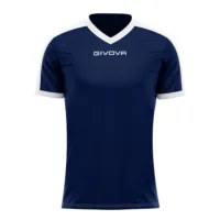 Tricou sport Givova Revolution, Bleumarin / Alb