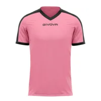 Tricou sport Givova Revolution, Roz / Negru